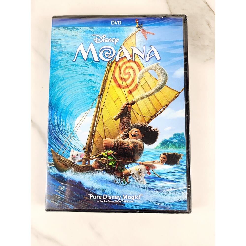 Movie Disney Moana New Sealed DVD 2017 Dolby Digital